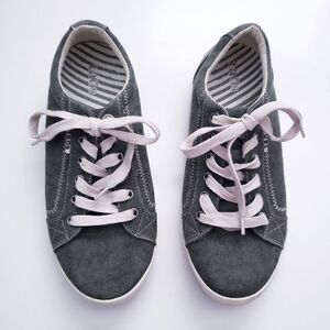 Taos Star Dark Green Canvas Sneaker